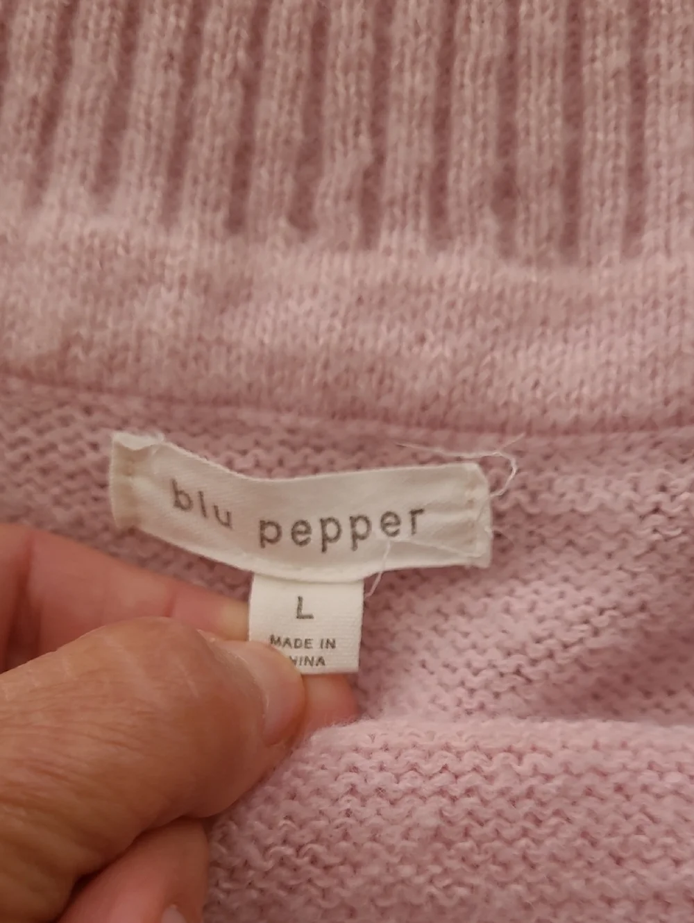 Blu Pepper pink fuzzy